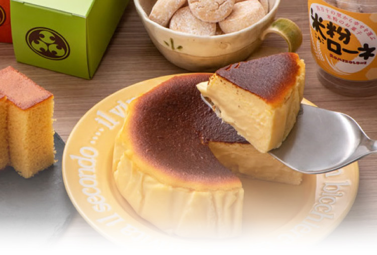 バスクチーズケーキイメージ写真
