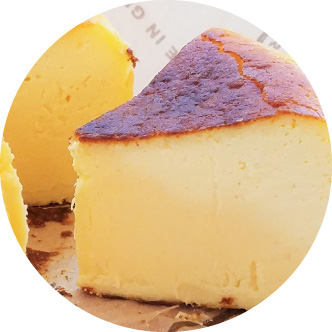 バスクチーズケーキ半解凍イメージ